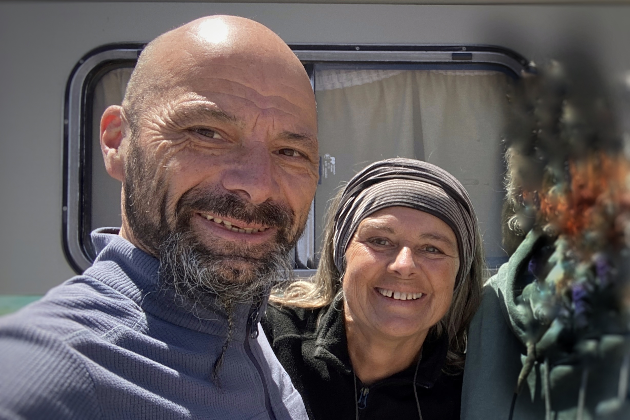 Isa et Manu avec Oscar